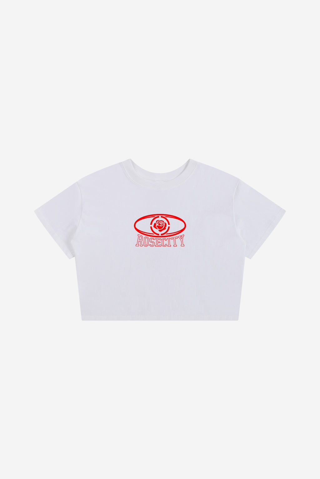 Rose City Worldwide - Baby Tee Seamless T-Shirt (White)