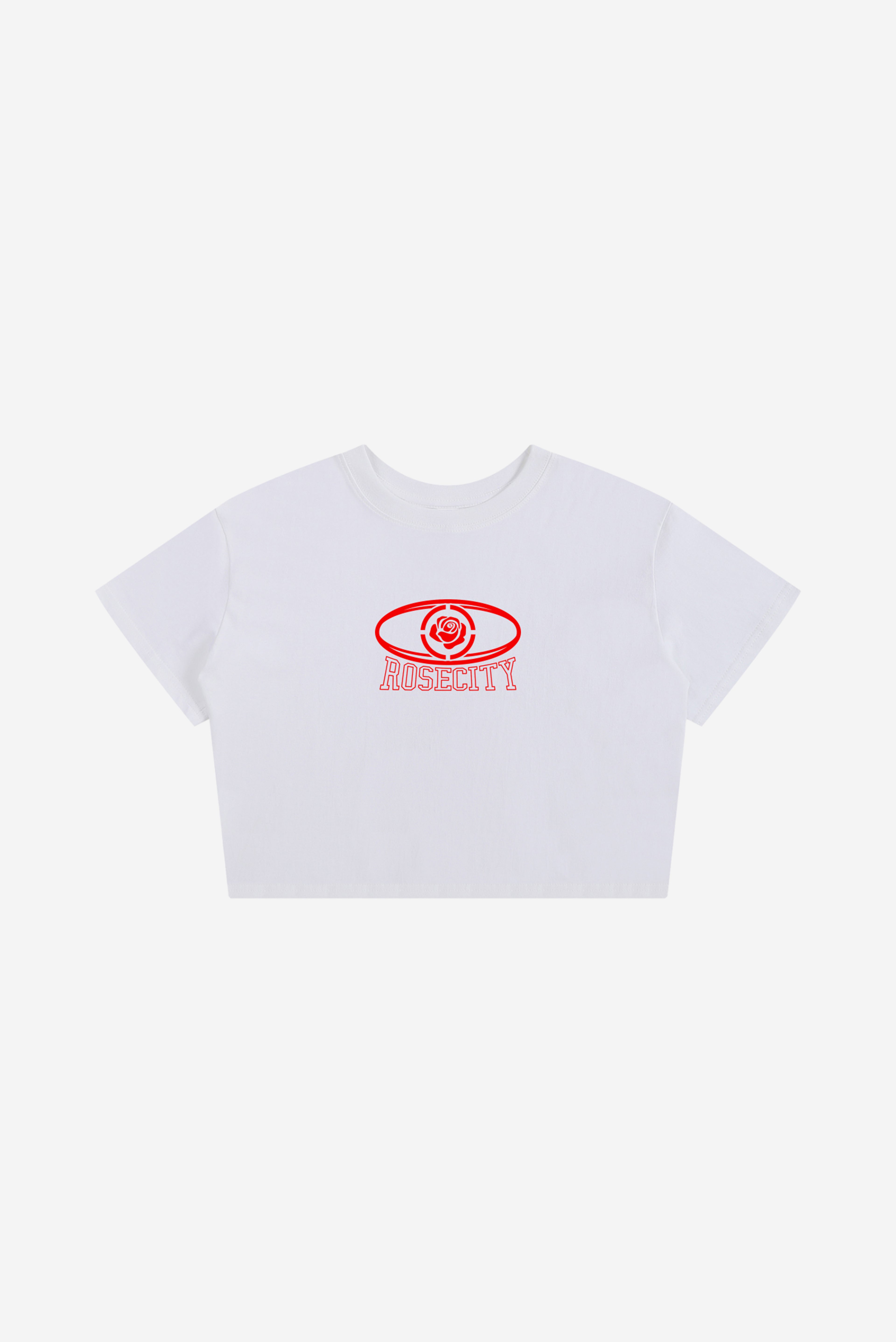 Rose City Worldwide - Baby Tee Seamless T-Shirt (White)