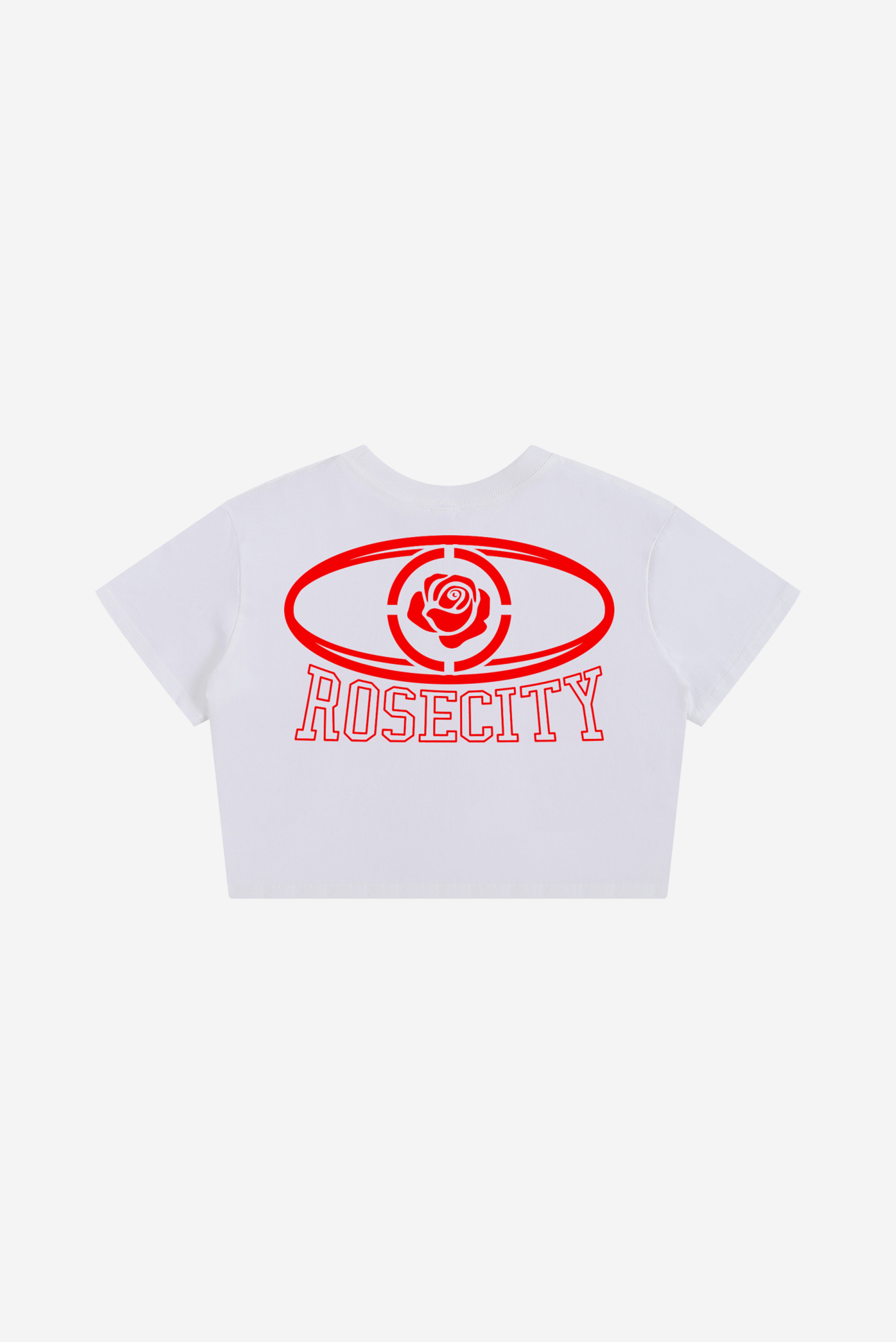 Rose City Worldwide - Baby Tee Seamless T-Shirt (White)