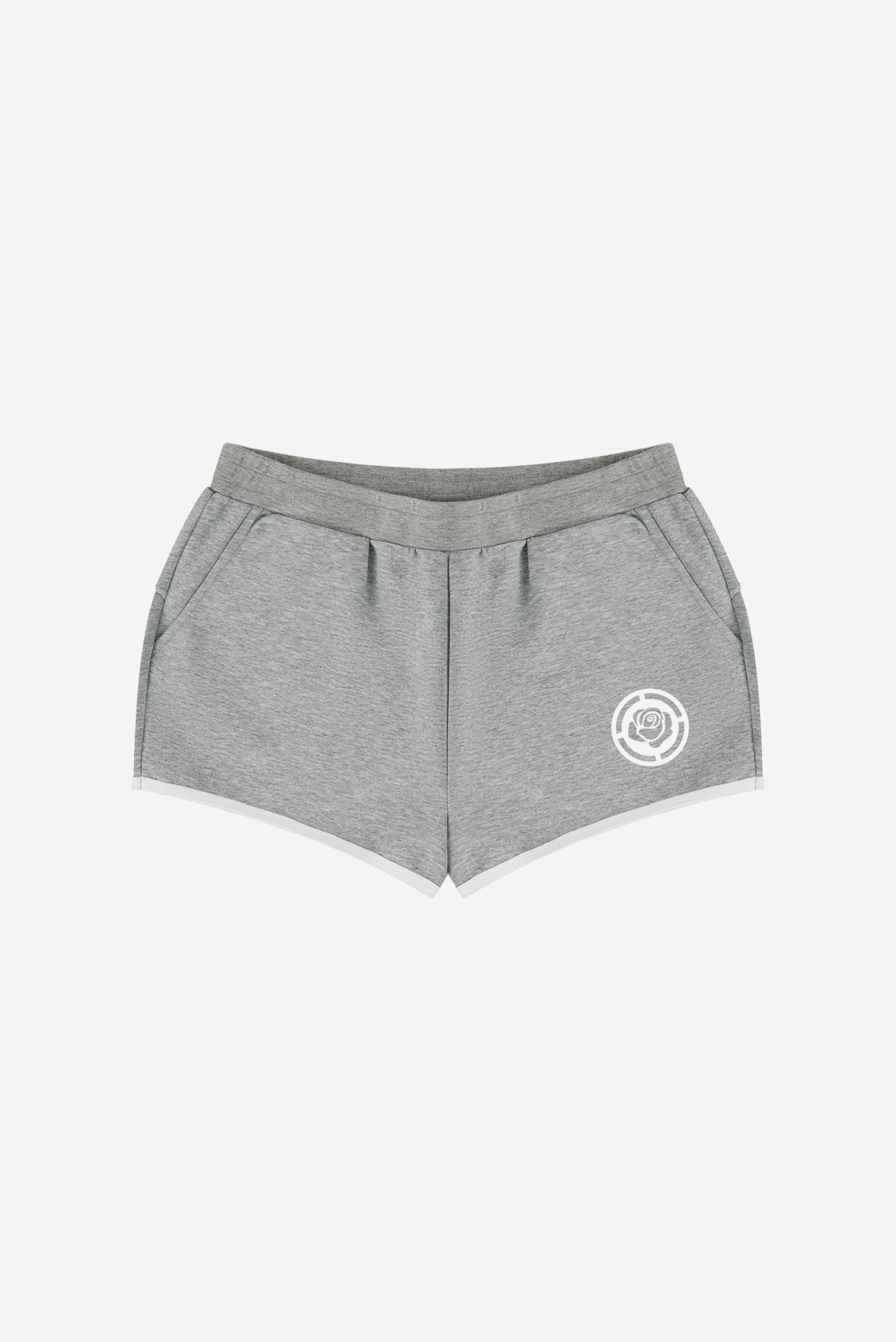 Rose City - Women's Essential Lounge Shorts (Heather Grey)