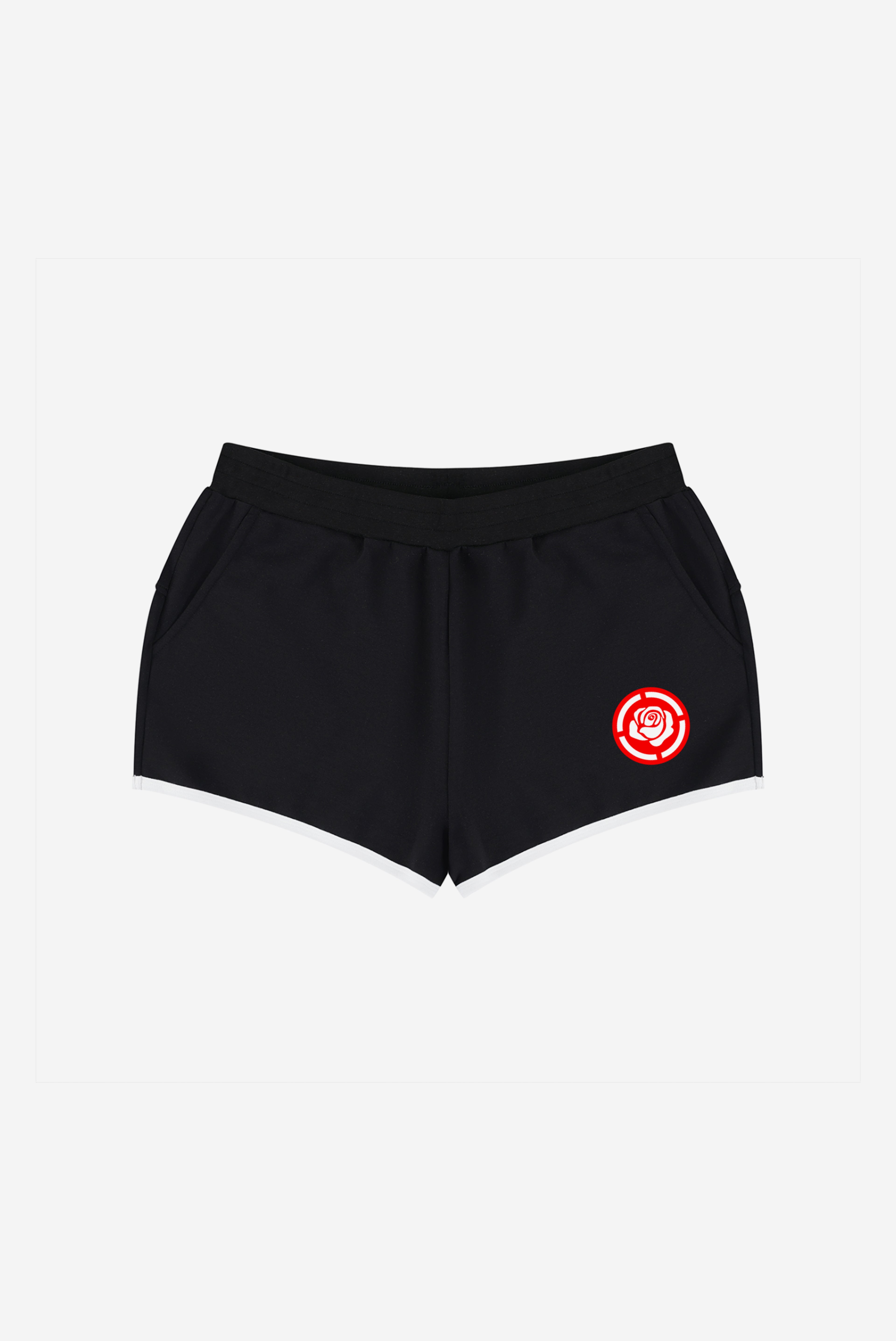 Rose City - Women's Essential Lounge Shorts (Black)