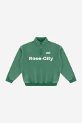 Rose City -  Vintage Wash Fleece Sweatshirt (Green)