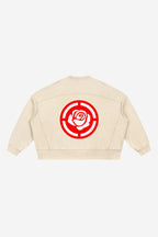 Rose-City Speed -  Mineral Wash Boxy Sweatshirt (Apricot)