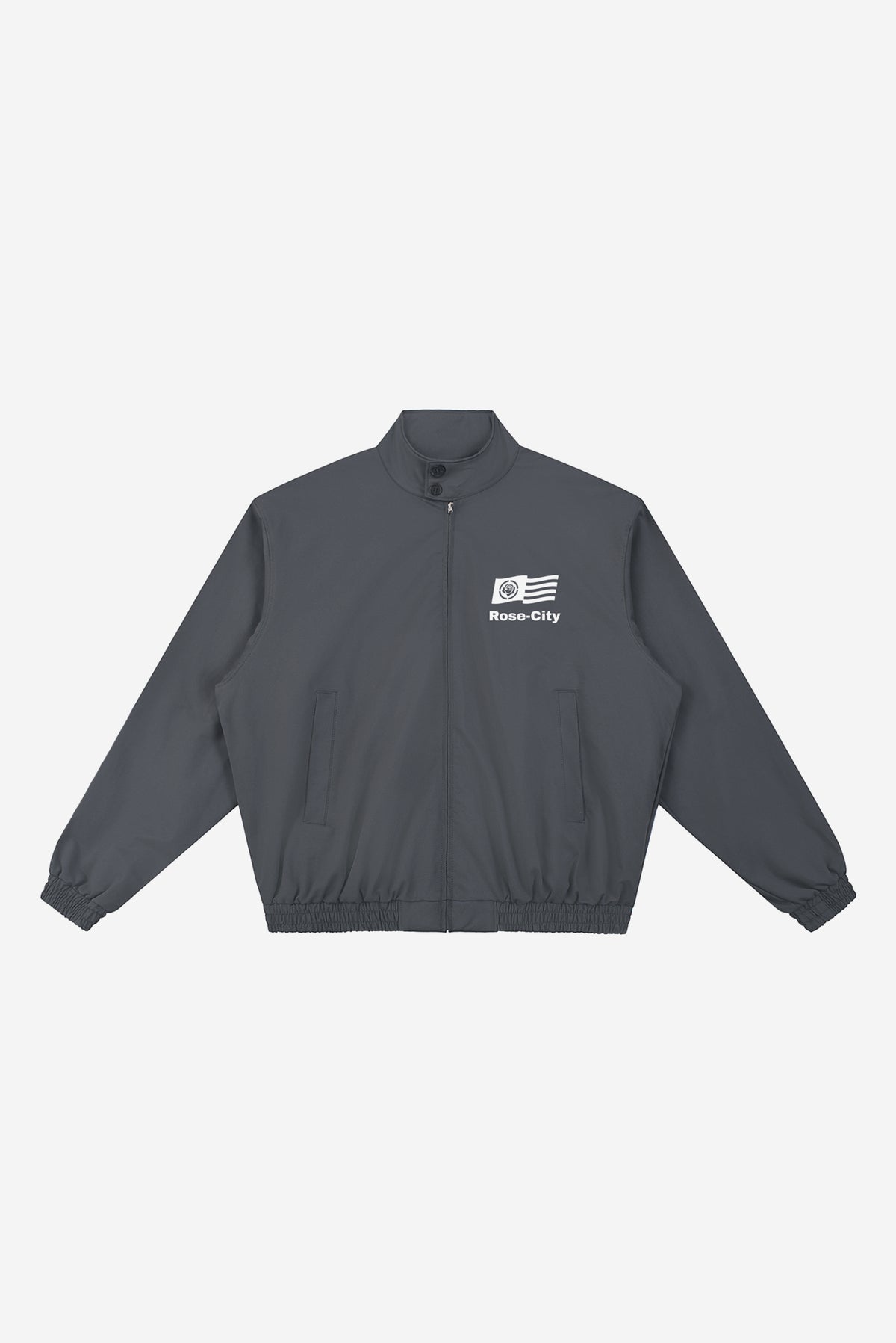 RC Team - Stand Collar Bomber Jacket (Dark Grey)