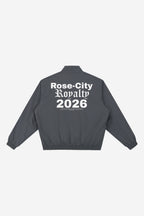 RC Team - Stand Collar Bomber Jacket (Dark Grey)