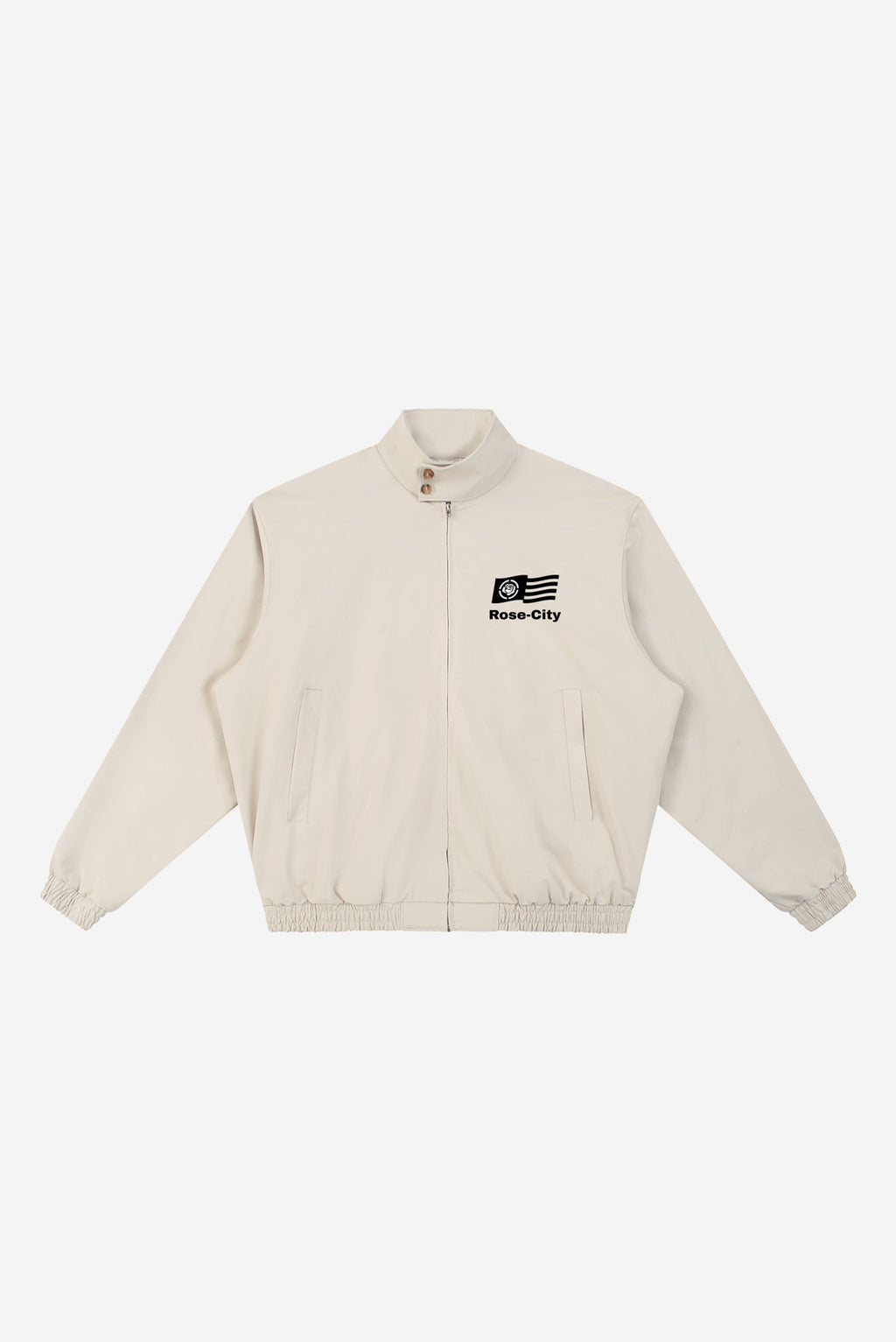 RC Team - Stand Collar Bomber Jacket (Gray Camel)