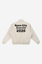 RC Team - Stand Collar Bomber Jacket (Gray Camel)