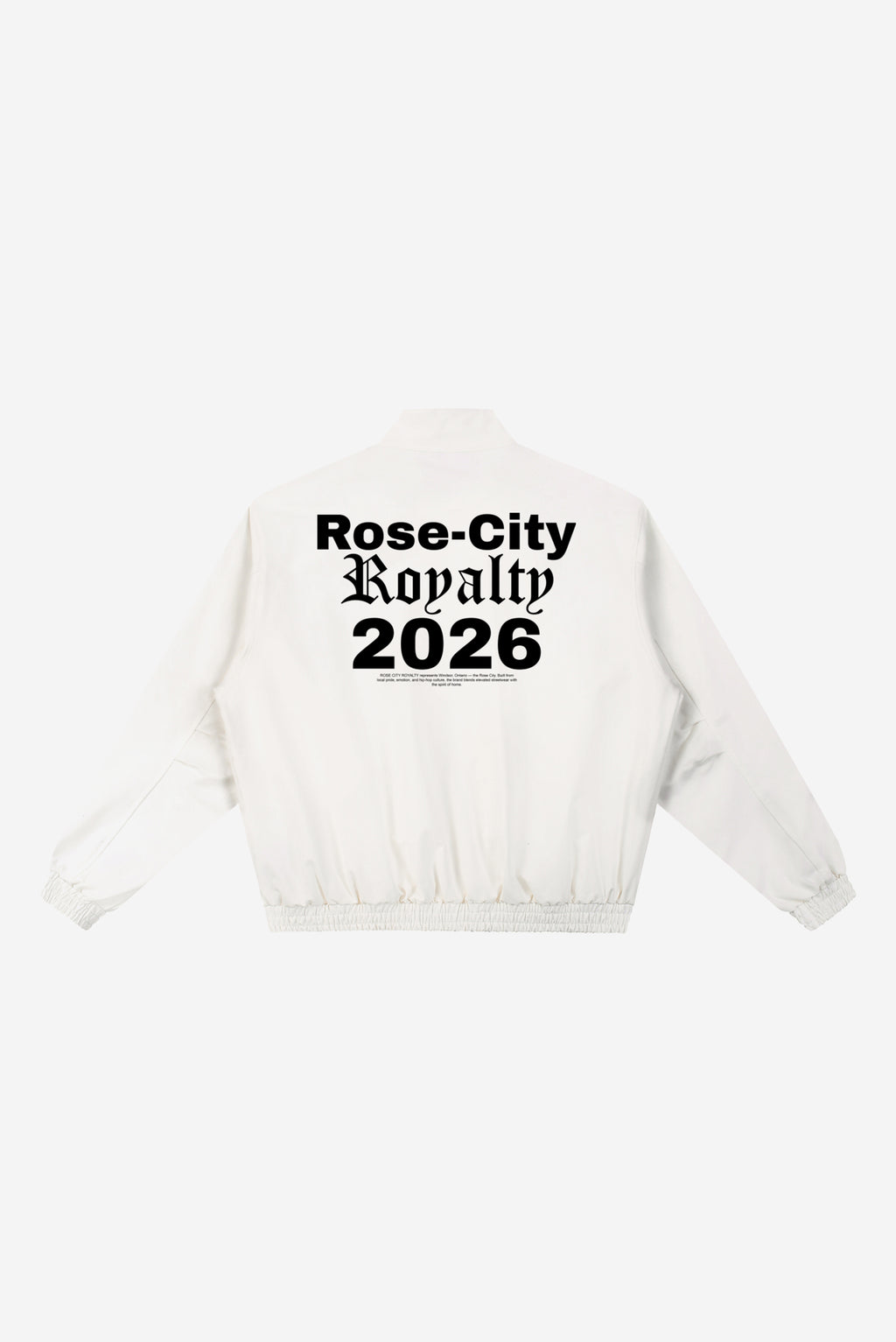 RC Team - Stand Collar Bomber Jacket (Beige)