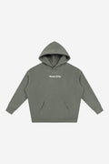 Rose City Essentials - Oversize Fleeced Hoodie (Gray)