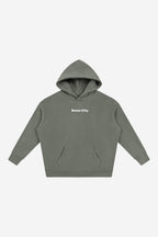 Rose City Essentials - Oversize Fleeced Hoodie (Gray)