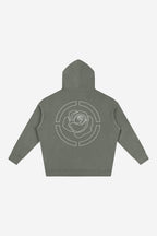 Rose City Essentials - Oversize Fleeced Hoodie (Gray)