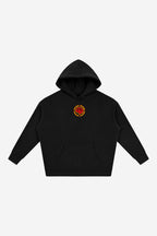 RC Concert V1 - Oversize Fleeced Hoodie (Black)
