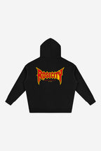 RC Concert V1 - Oversize Fleeced Hoodie (Black)