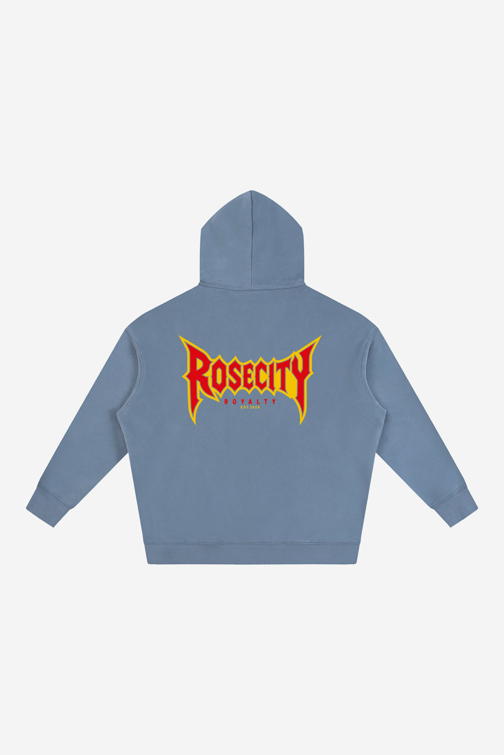 RC Concert V1 - Oversize Fleeced Hoodie (Jean Blue)