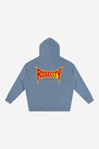 RC Concert V1 - Oversize Fleeced Hoodie (Jean Blue)