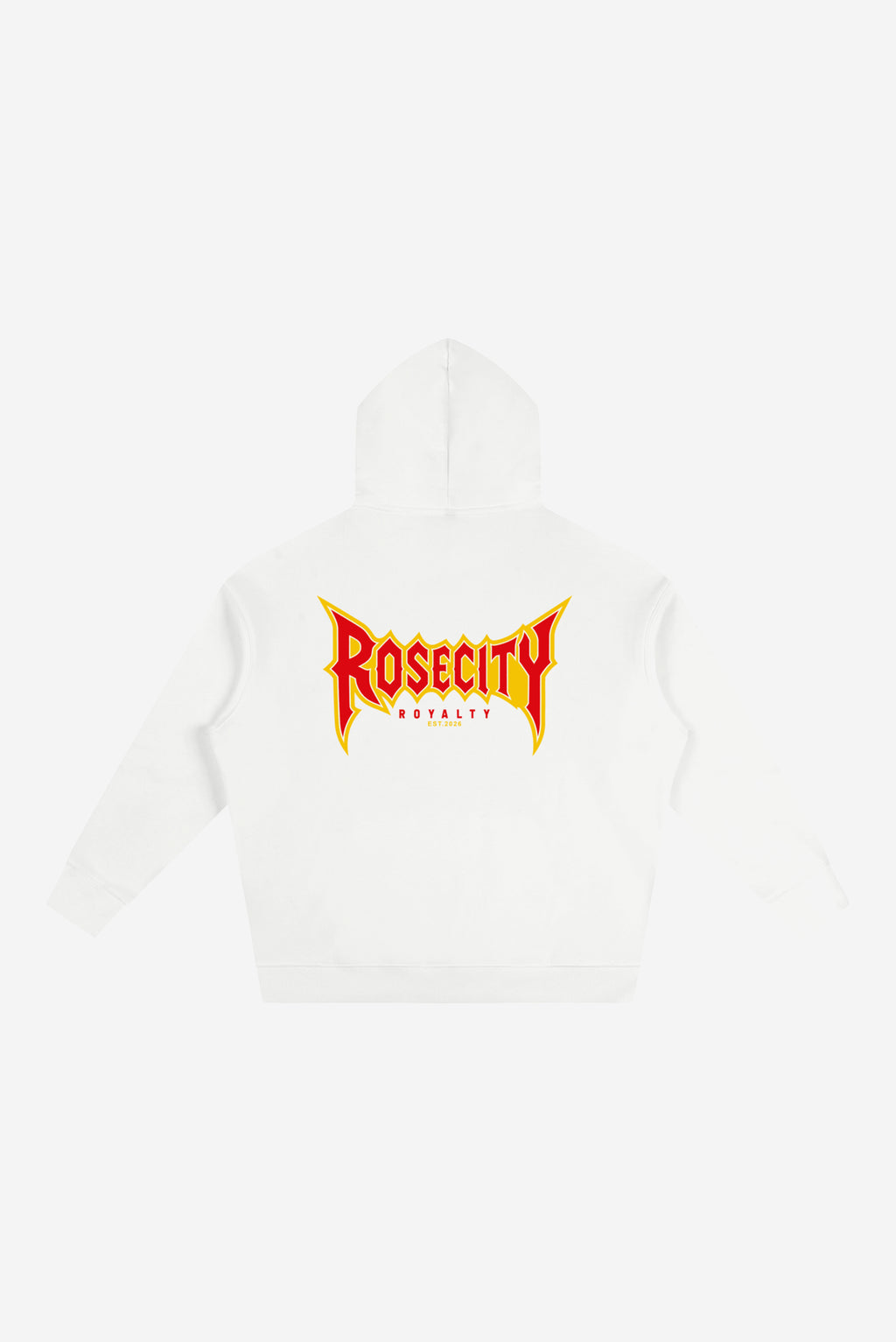 RC Concert V1 - Oversize Fleeced Hoodie (White)