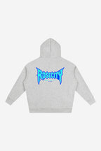 RC Concert V2 - Oversize Fleeced Hoodie (Flower Grey)
