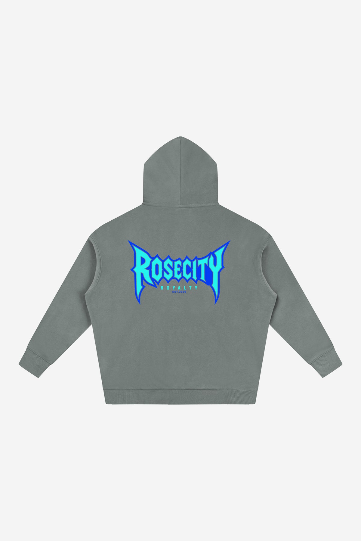 RC Concert V2 - Oversize Fleeced Hoodie (Light Grey)