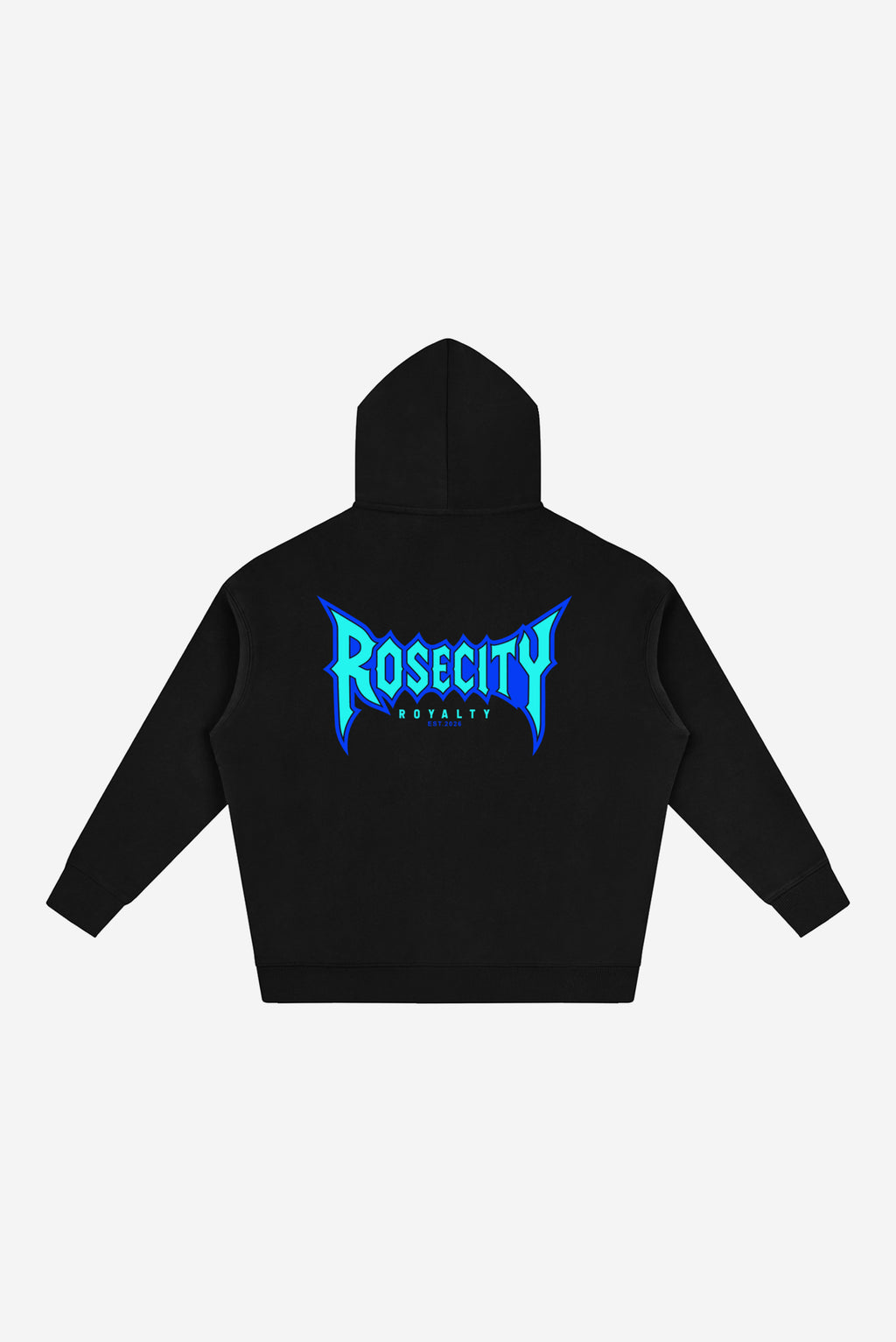 RC Concert V2 - Oversize Fleeced Hoodie (Black)