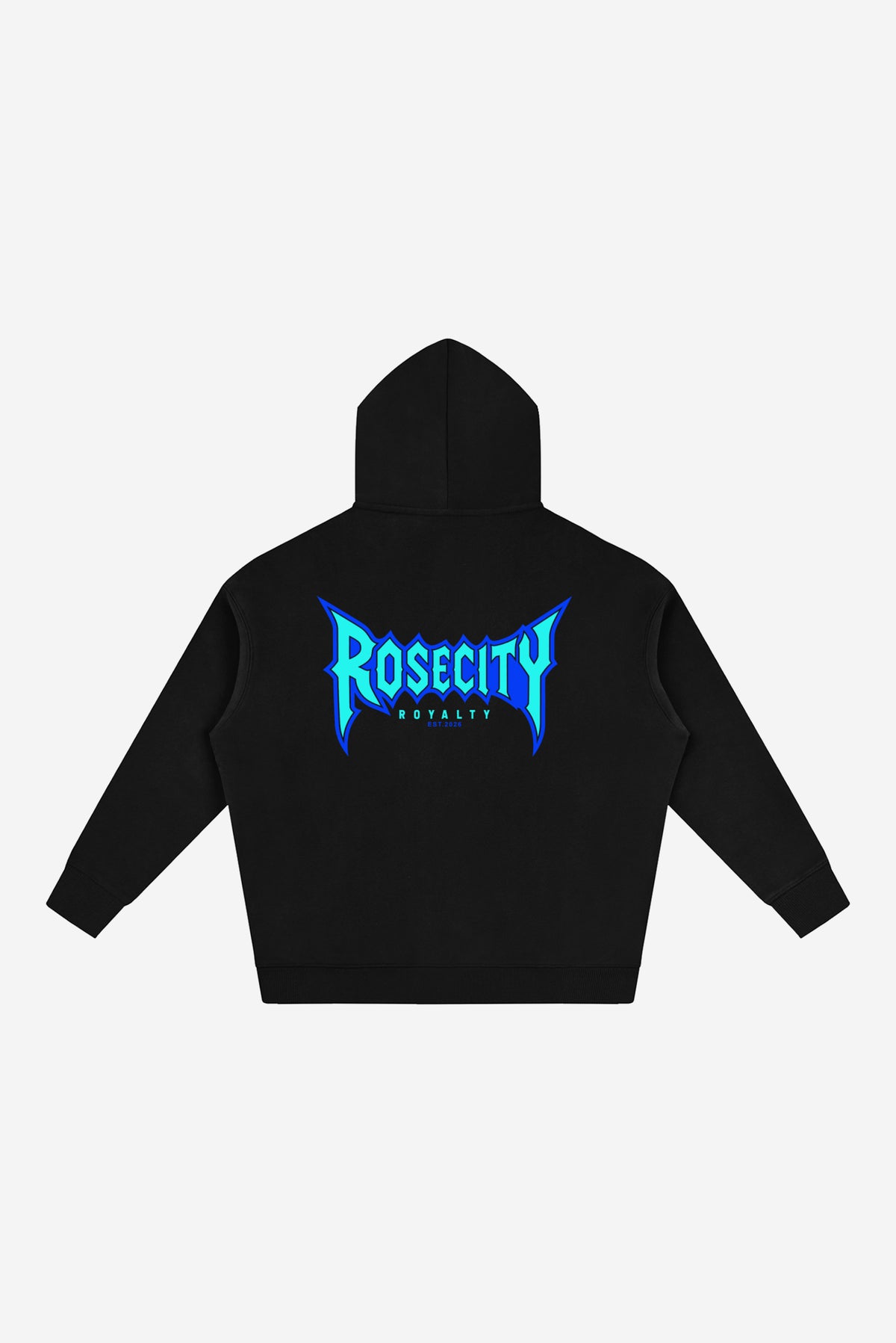 RC Concert V2 - Oversize Fleeced Hoodie (Black)