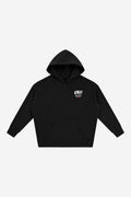 RC  - Oversize Fleeced Hoodie (Black)
