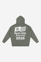 RC  - Oversize Fleeced Hoodie (Gray)