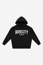 RC State  - Oversize Fleeced Hoodie (Black)