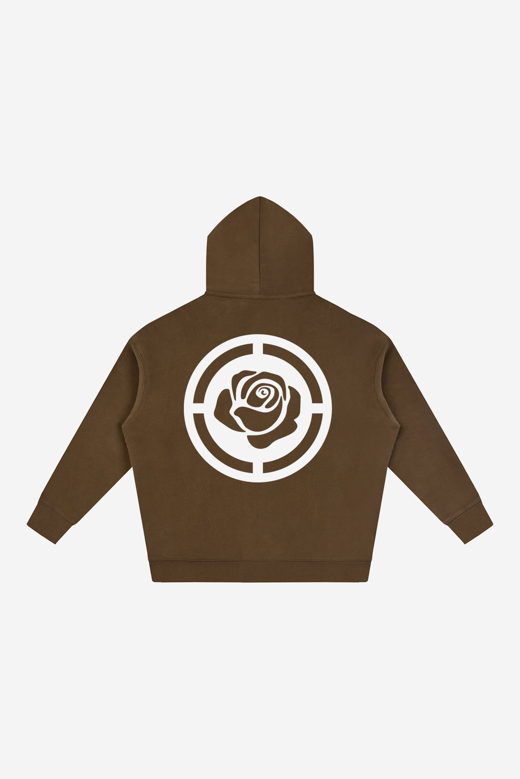 RC State  - Oversize Fleeced Hoodie (Brown)
