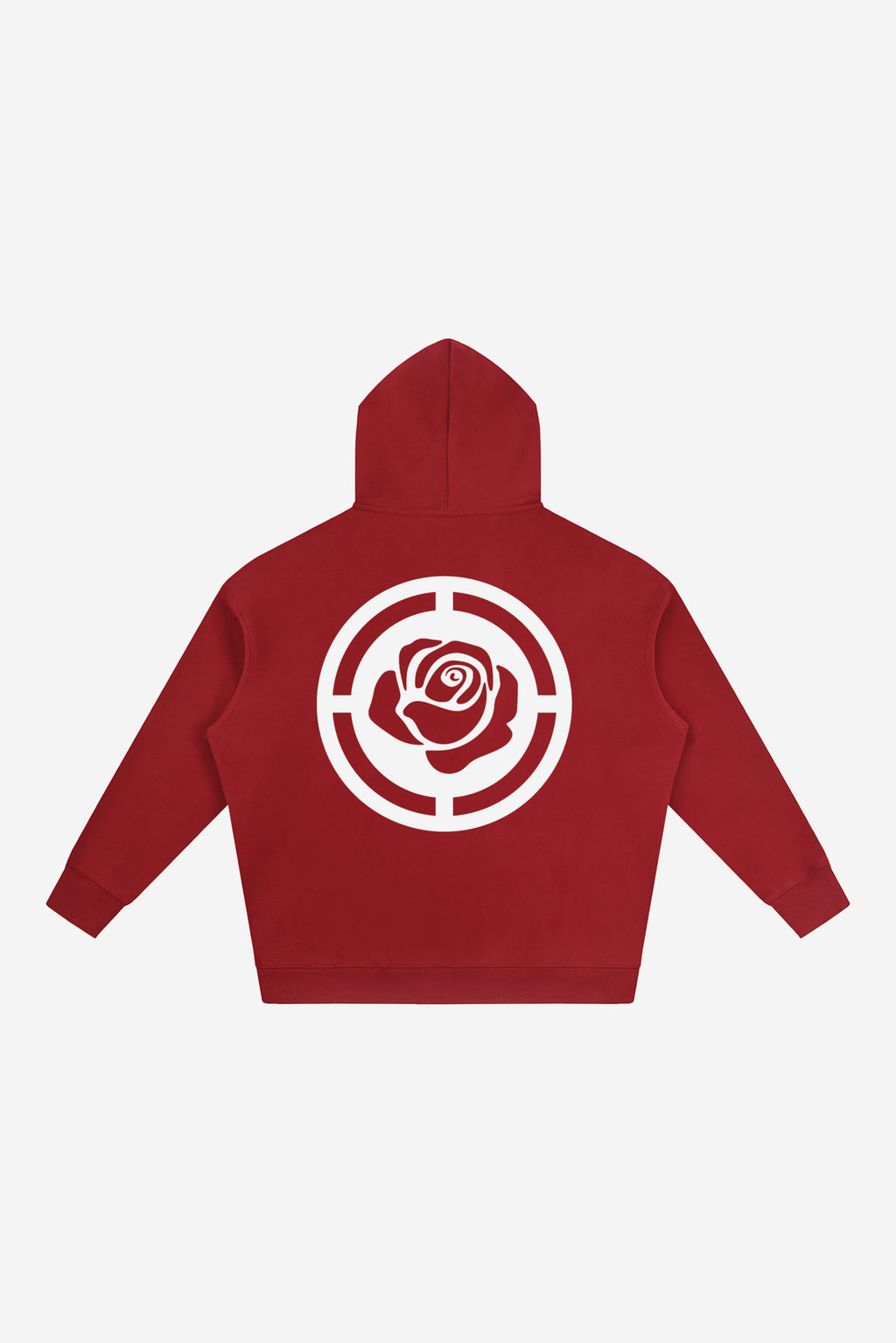 RC State  - Oversize Fleeced Hoodie (Red)
