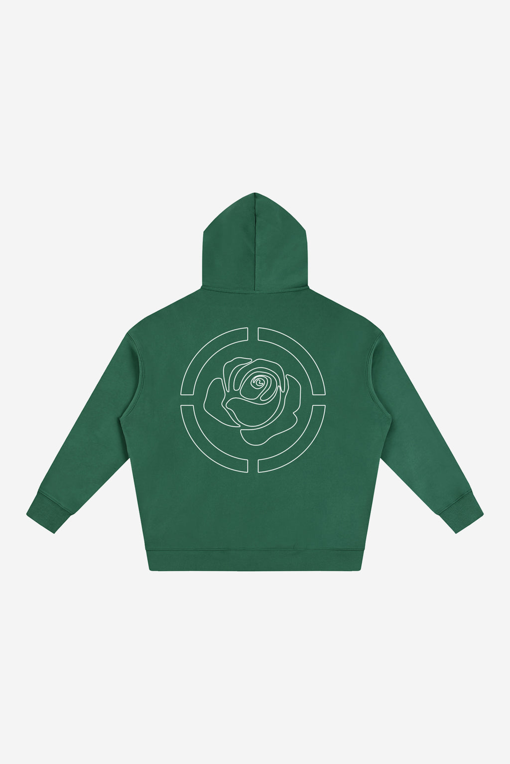 Rose City Essentials - Oversize Fleeced Hoodie (Eden)